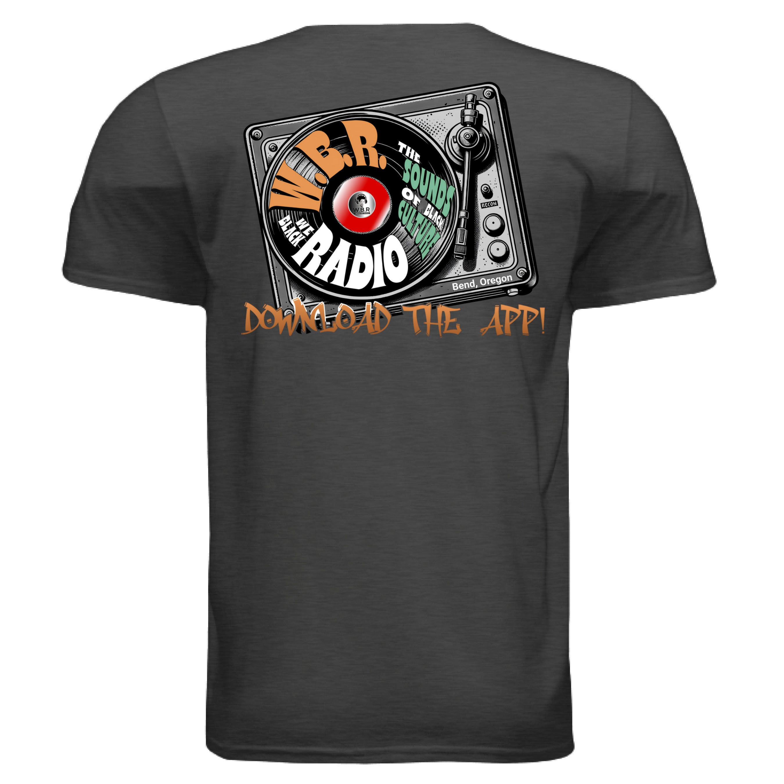 Heather Dark Grey - BACK