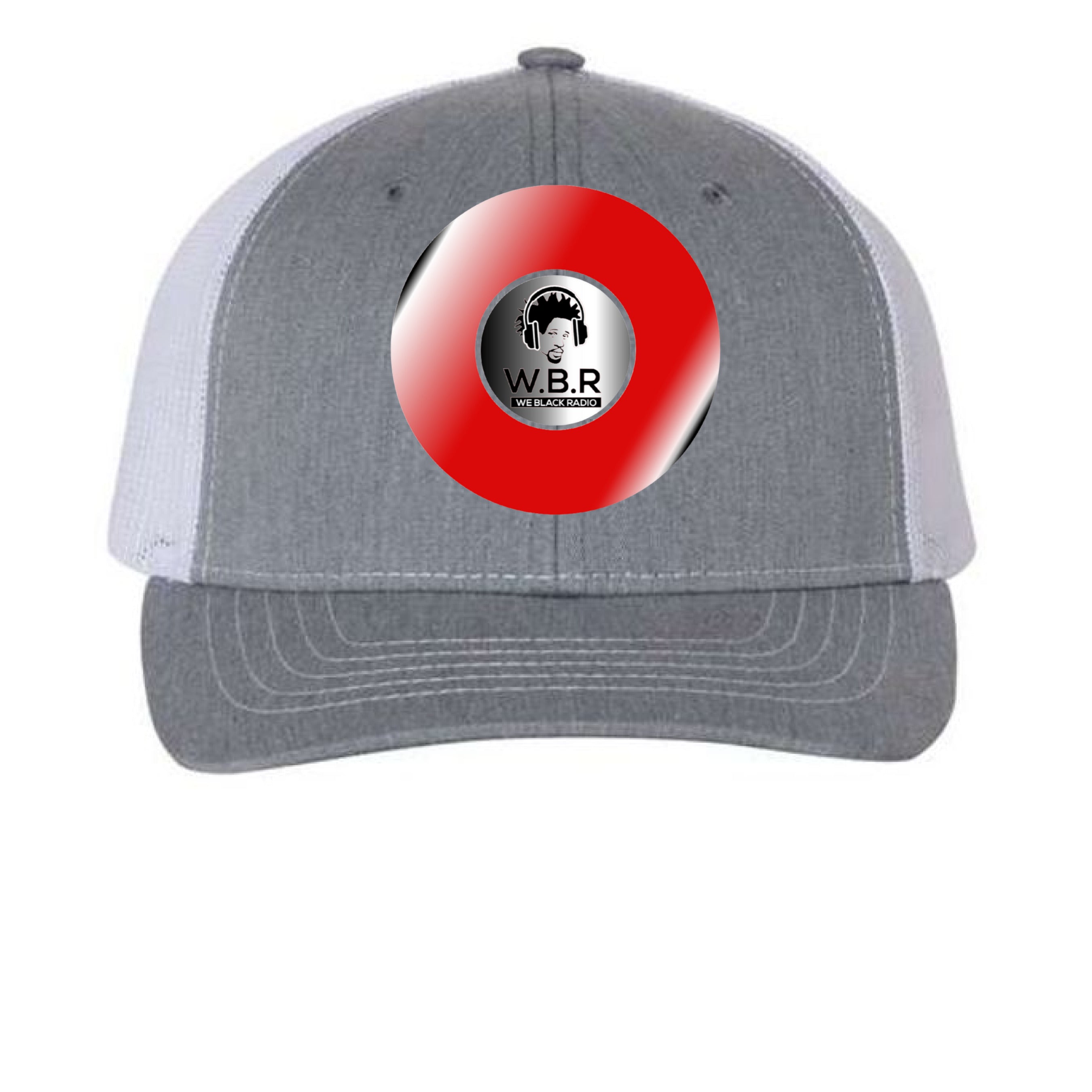 Heather Grey/ White - FRONT