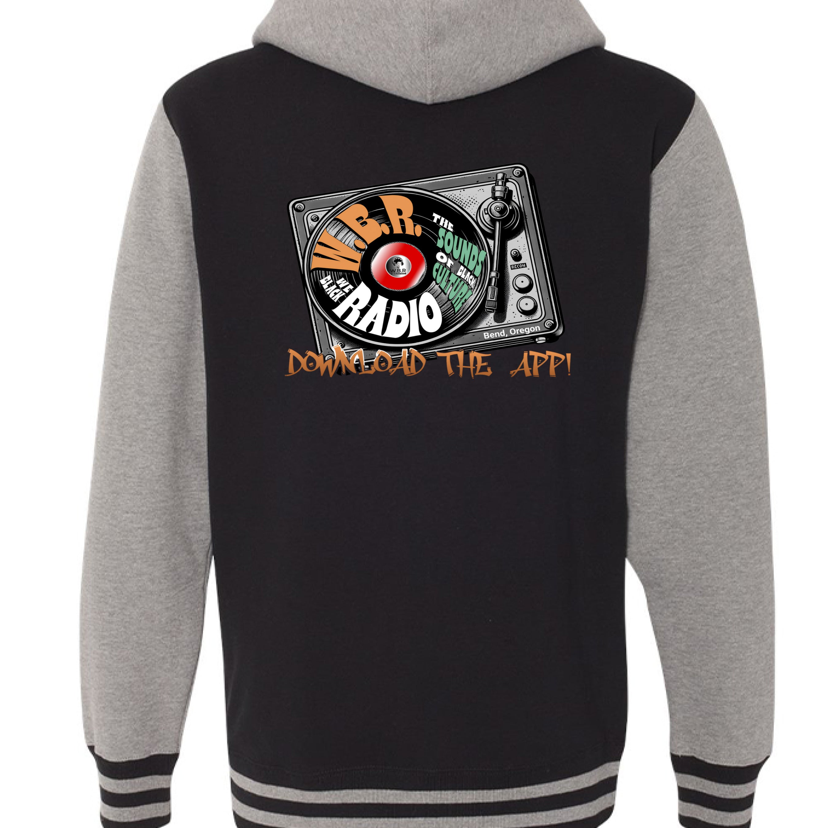 Black/ Gunmetal Heather - BACK