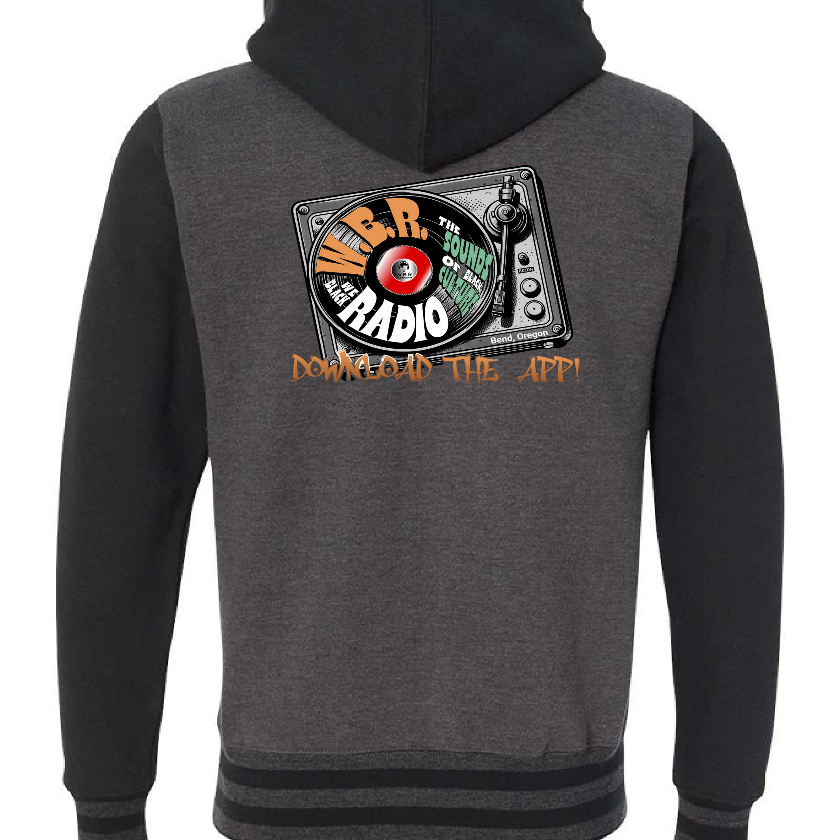 Charcoal Heather/ Black - BACK