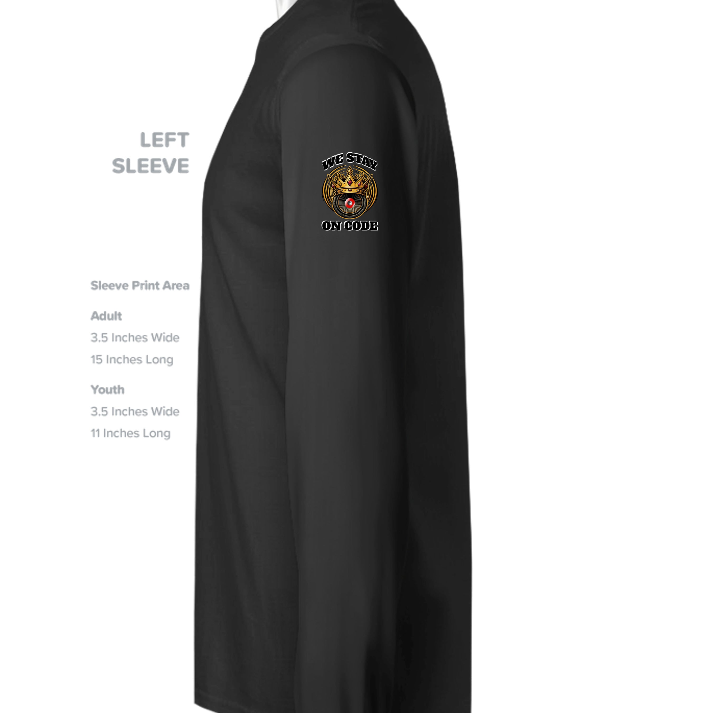 BLACK - G240 - SLEEVE_LEFT