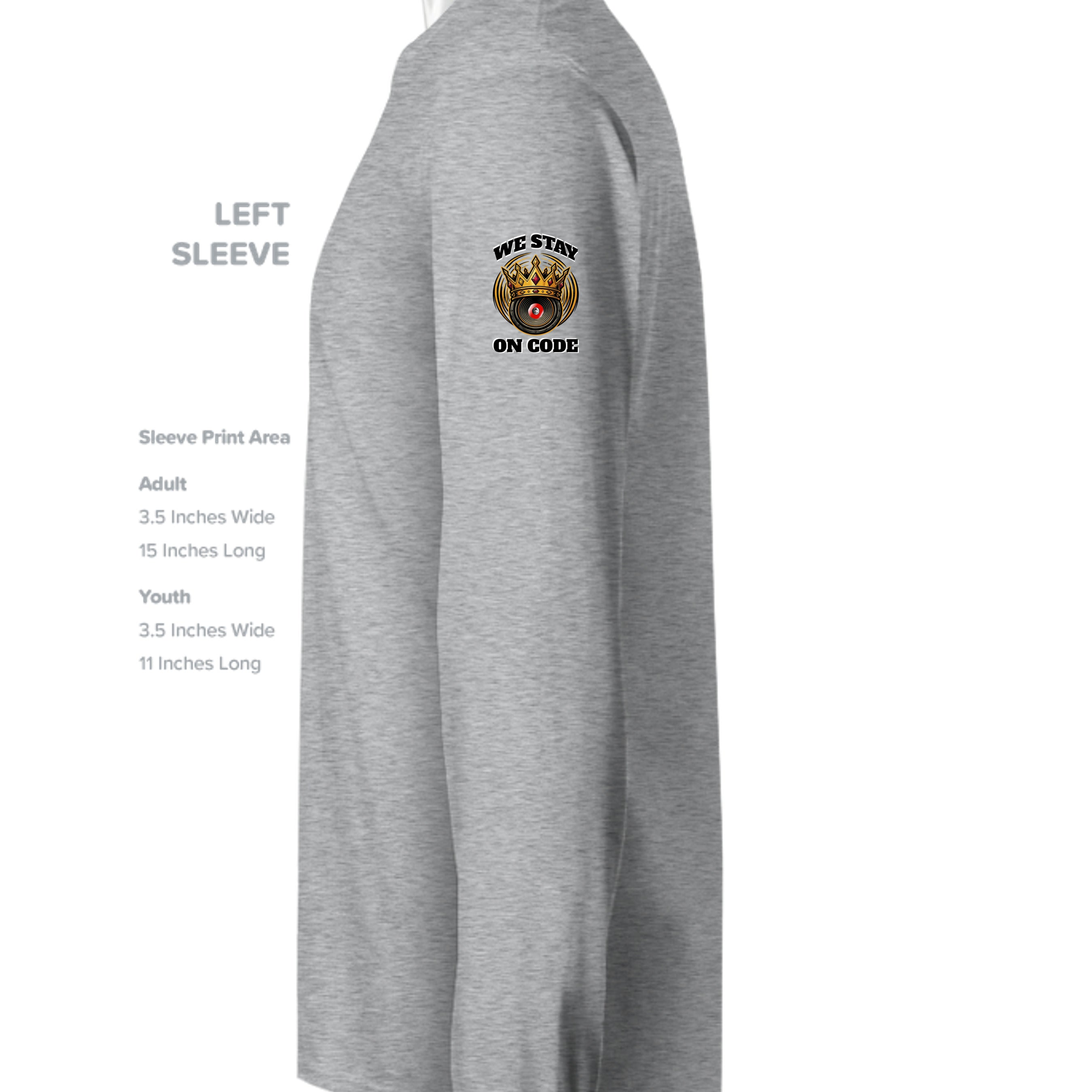 SPORT GREY - G240 - SLEEVE_LEFT