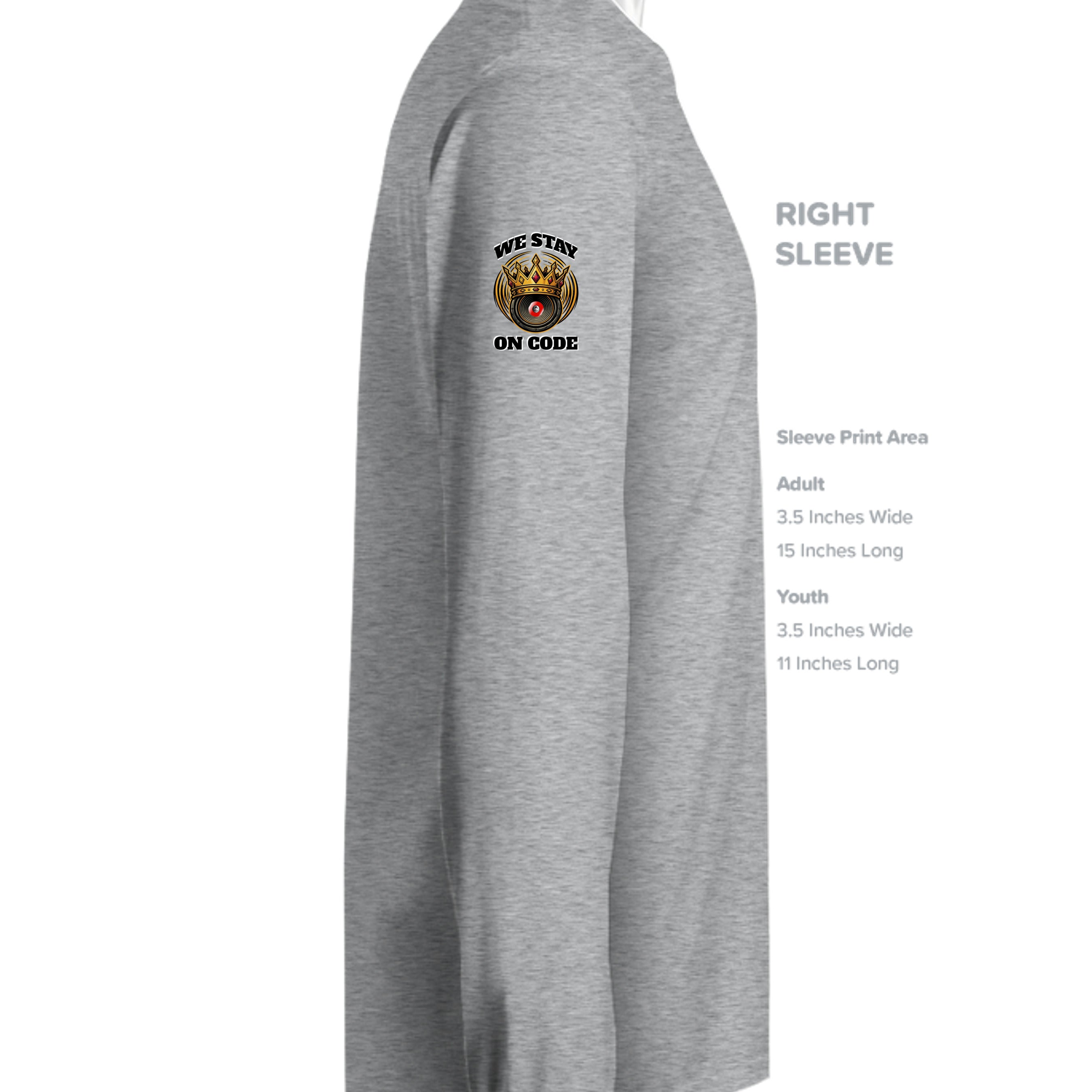 SPORT GREY - G240 - SLEEVE_RIGHT